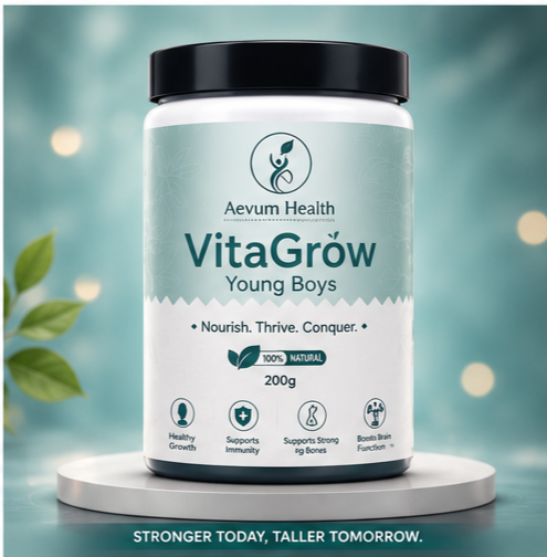 VitaGrow for Young Boys — Natural Height & Growth Supplement